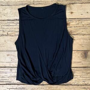 ALO Yoga Women’s Size S Black Cover Tank